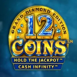 12 Coins Grand Diamond Edition slot icon by Wazdan, available at Gambloria Casino
