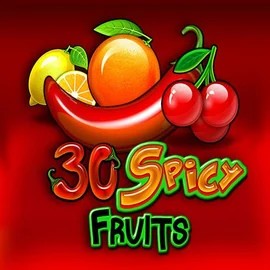 Official Slots logo: 30 Spicy Fruits by Amusnet Interactive at Gambloria Casino