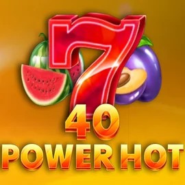 Official Slots logo: 40 Power Hot by Amusnet Interactive at Gambloria Casino