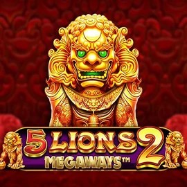 Slots logo of 5 Lions Megaways 2 from Pragmatic Play at Gambloria Casino