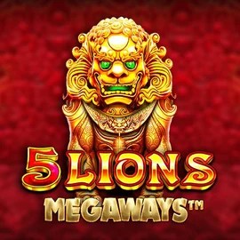 5 Lions Megaways logo by Pragmatic Play Gambloria Casino