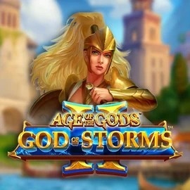 Age Of The Gods: God Of Storms 2 by Playtech, showcased at gambloria-casino.eu – game logo
