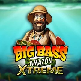 Big Bass Amazon Xtreme slot logo by Pragmatic Play at Gambloria Casino