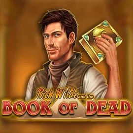Book of Dead logo – Slots by Play'n GO at Gambloria Casino