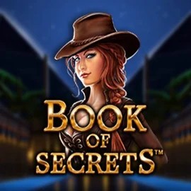 Book of Secrets logo by SYNOT Games at Gambloria Casino