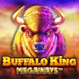 Buffalo King Megaways logo by Pragmatic Play at Gambloria Casino