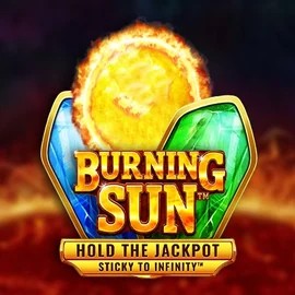 Burning Sun slot logo by Wazdan at Gambloria CasinoBurning Sun
