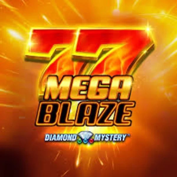 Official Slots logo: Diamond Mystery Mega Blaze by Greentube at Gambloria Casino