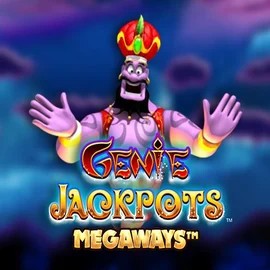 Official Jackpots logo: Genie Jackpots Megaways by Blueprint Gaming at Gambloria Casino