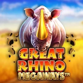 Great Rhino Megaways by Pragmatic Play, showcased at gambloria-casino.eu – game logo