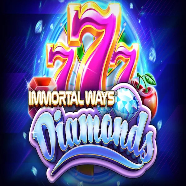 Official Slots logo: Immortal Ways Diamonds by RubyPlay at Gambloria Casino