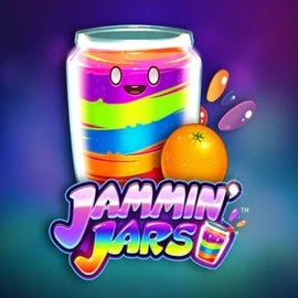 Jammin Jars online game logo by Push Gaming on gambloria-casino.eu