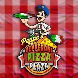 Peppe’s Pepperoni Pizza Plaza logo – Slots by Pragmatic Play at Gambloria Casino