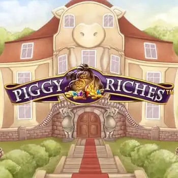 Piggy Riches by NetEnt, showcased at gambloria-casino.eu – game logo