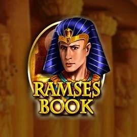 Ramses Book Deluxe logo by Gamomat at Gambloria Casino