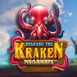 Release the Kraken Megaways logo by Pragmatic Play Gambloria Casino