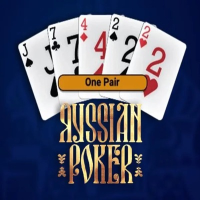 Russian Poker slot icon by OneTouch Games, available at Gambloria Casino