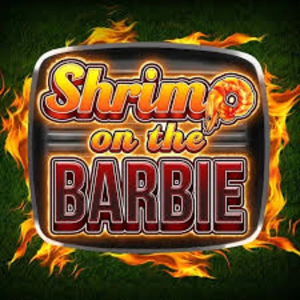 Shrimp on the Barbie online game logo by Greentube on gambloria-casino.eu