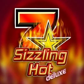 Enjoy Sizzling Hot Deluxe by Novomatic – logo hosted on gambloria-casino.eu