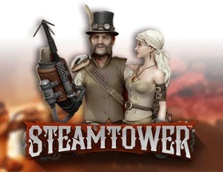 Steam Tower Slot game by NetEnt – logo hosted on Gambloria Casino