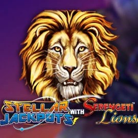 Enjoy Stellar Jackpots with Serengeti Lions by Lightning Box Game – logo hosted on gambloria-casino.eu