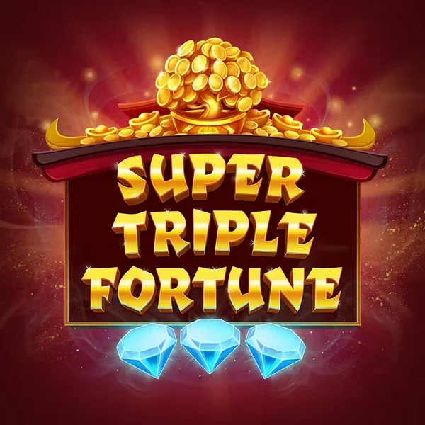 Super Triple Fortune slot visual from Greentube available on gambloria-casino.eu