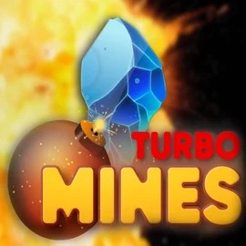 Turbo Mines logo by Turbo Games Gambloria Casino
