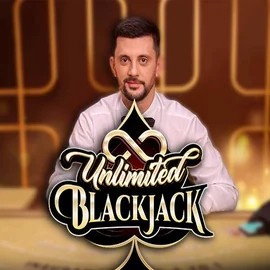 Unlimited Blackjack game by Ezugi – logo hosted on Gambloria Casino