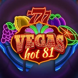 Vegas Hot 81 slot logo by Wazdan at Gambloria Casino
