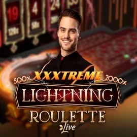 XXXtreme Lightning Roulette slot logo by Evolution at Gambloria Casino